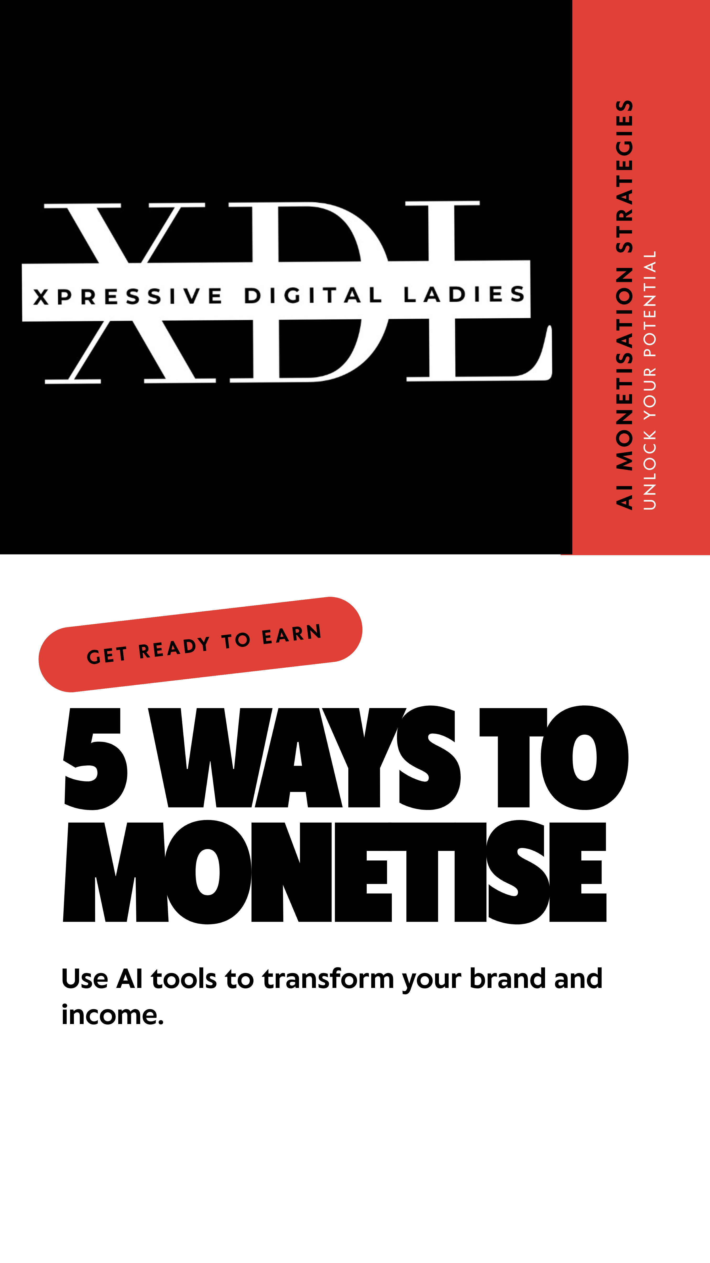 FREE: 5 Ways to Monetise Your Brand Using AI